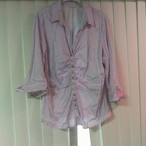 NY and co button down shirt